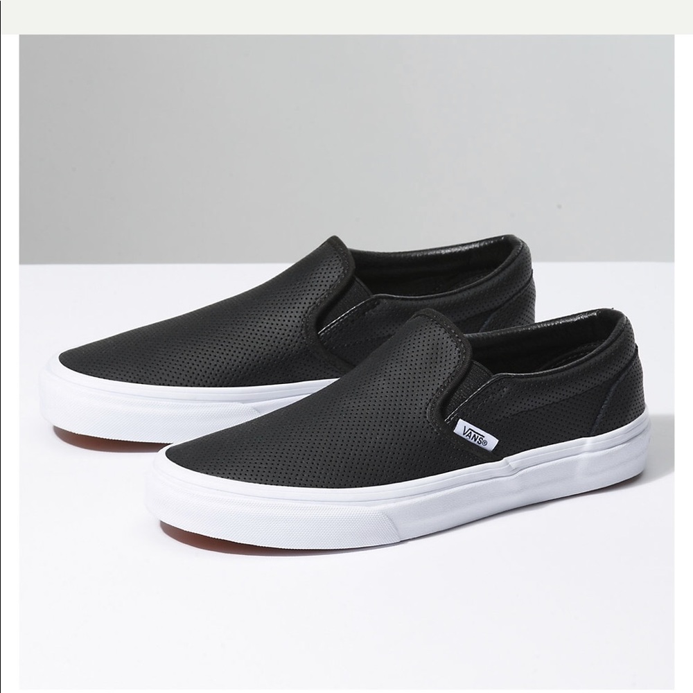 Vans Perf Leather Slip On